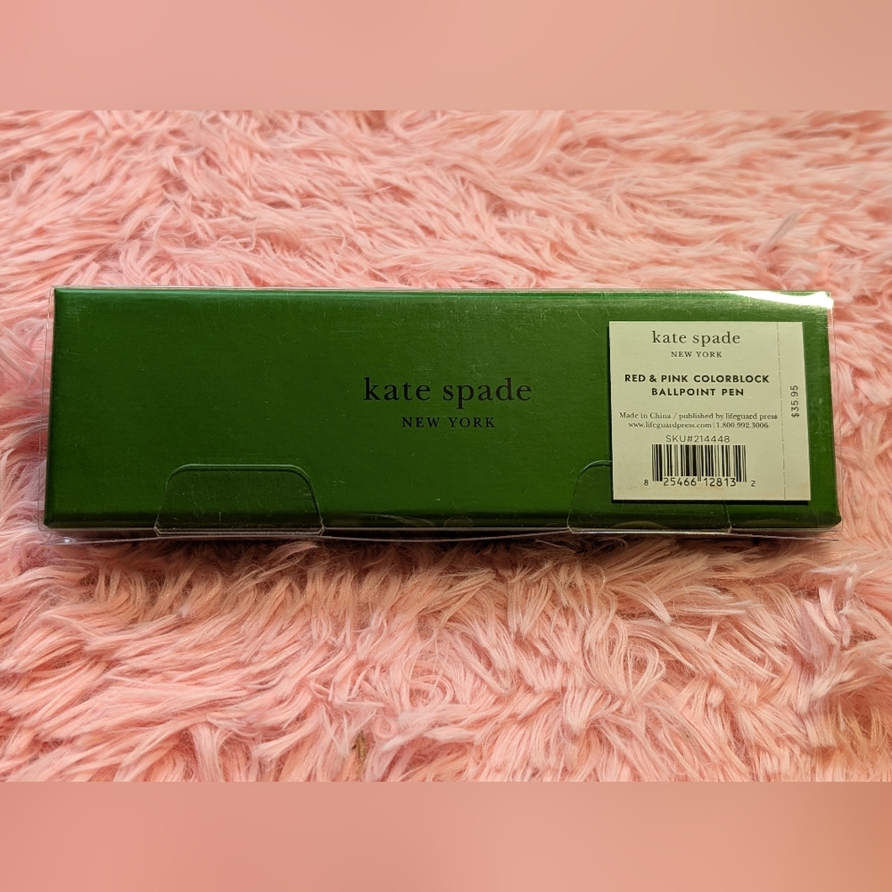 NWT~ Kate Spade Pink Ballpoint Pen Limited Time Sale - Picture 3 of 3